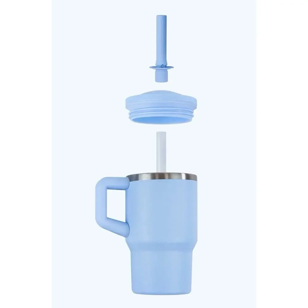 Replay Kids Insulated Straw Cup 10 Oz. Blue,